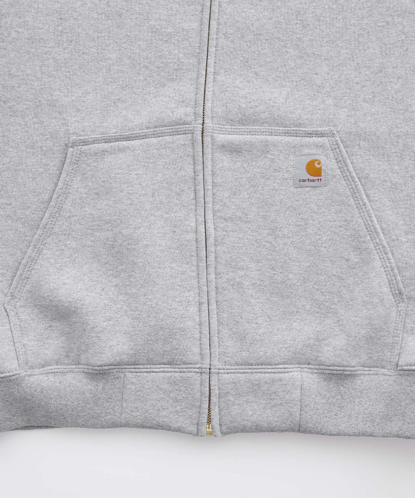 Carhartt 寬版內裡絨毛拉鍊連帽外套