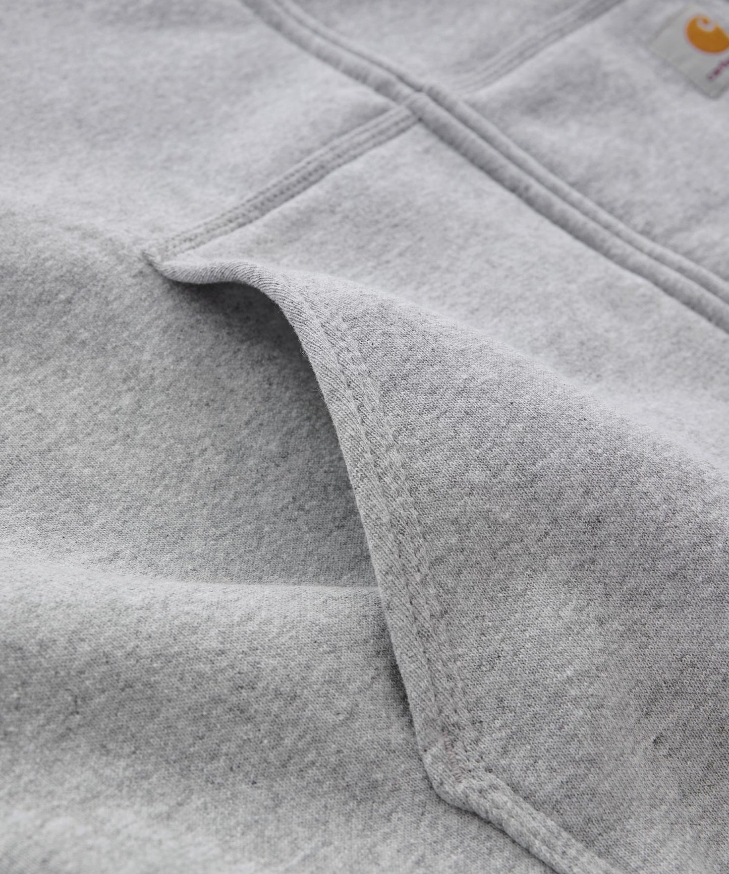 Carhartt 寬版內裡絨毛拉鍊連帽外套