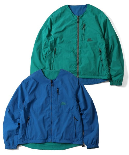 Gym Master 雙面穿無領尼龍夾克風衣外套