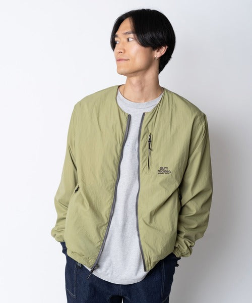 Gym Master 雙面穿無領尼龍夾克風衣外套