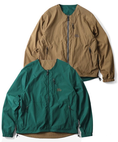 Gym Master 雙面穿無領尼龍夾克風衣外套