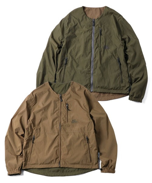 Gym Master 雙面穿無領尼龍夾克風衣外套