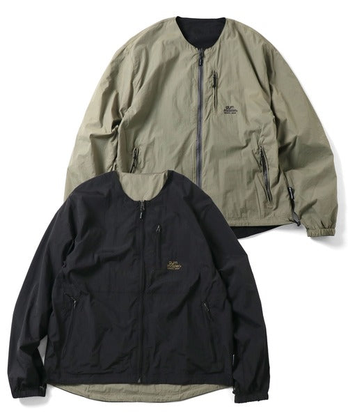 Gym Master 雙面穿無領尼龍夾克風衣外套