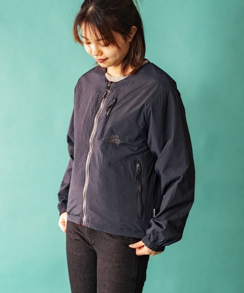 Gym Master 雙面穿無領尼龍夾克風衣外套