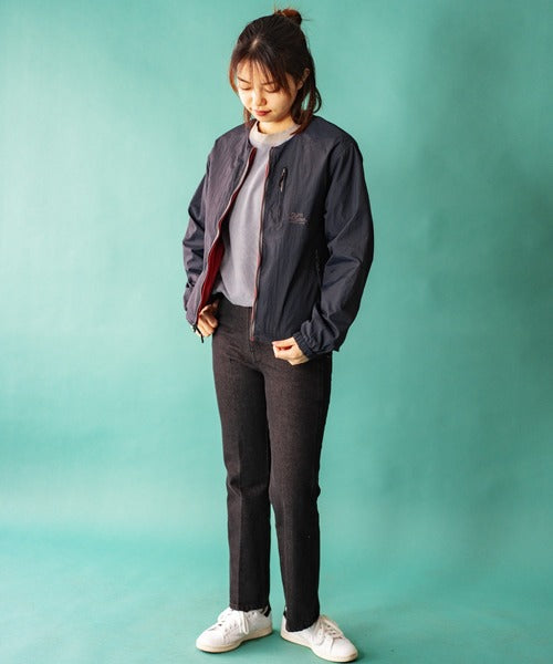 Gym Master 雙面穿無領尼龍夾克風衣外套