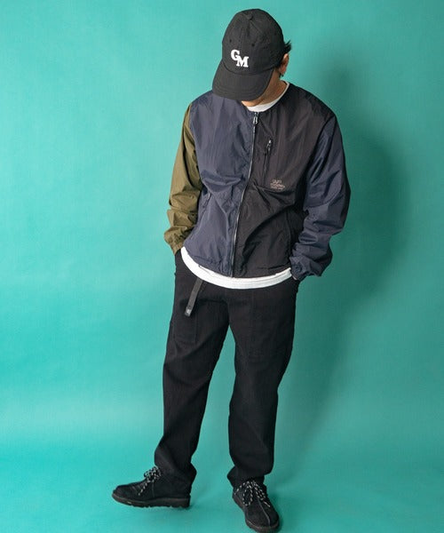 Gym Master 雙面穿無領尼龍夾克風衣外套