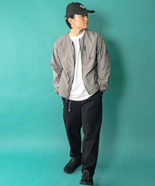 Gym Master 雙面穿無領尼龍夾克風衣外套