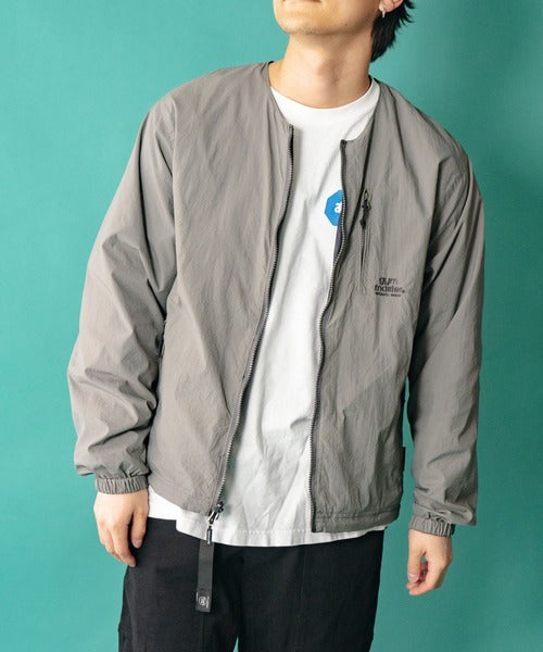 Gym Master 雙面穿無領尼龍夾克風衣外套