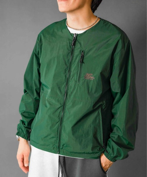 Gym Master 雙面穿無領尼龍夾克風衣外套