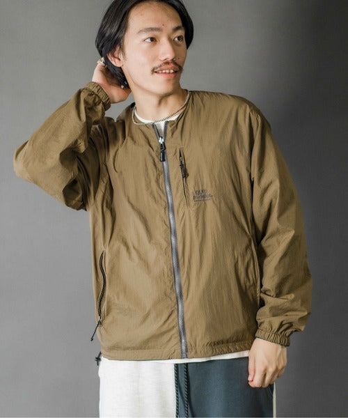 Gym Master 雙面穿無領尼龍夾克風衣外套