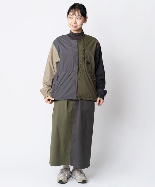 Gym Master 雙面穿無領尼龍夾克風衣外套