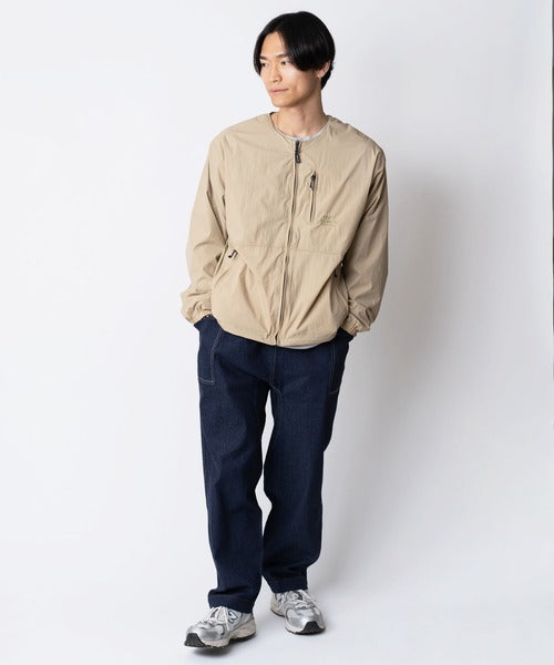 Gym Master 雙面穿無領尼龍夾克風衣外套