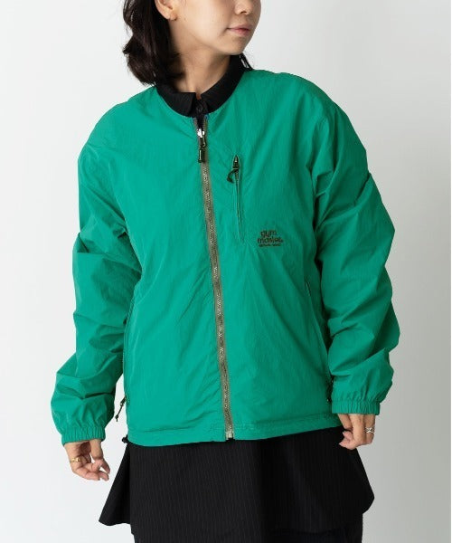 Gym Master 雙面穿無領尼龍夾克風衣外套