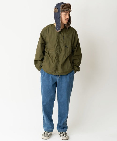 Gym Master 雙面穿無領尼龍夾克風衣外套