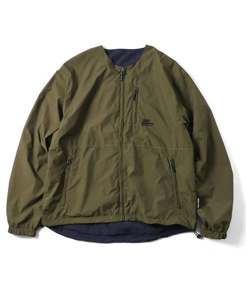 Gym Master 雙面穿無領尼龍夾克風衣外套