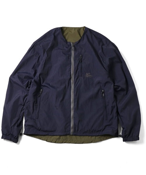 Gym Master 雙面穿無領尼龍夾克風衣外套