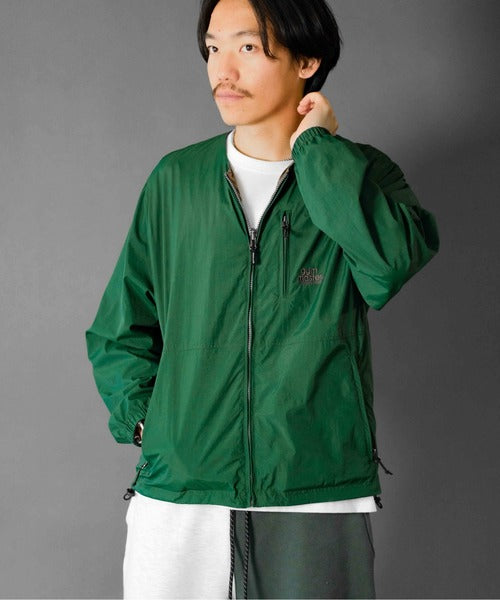 Gym Master 雙面穿無領尼龍夾克風衣外套