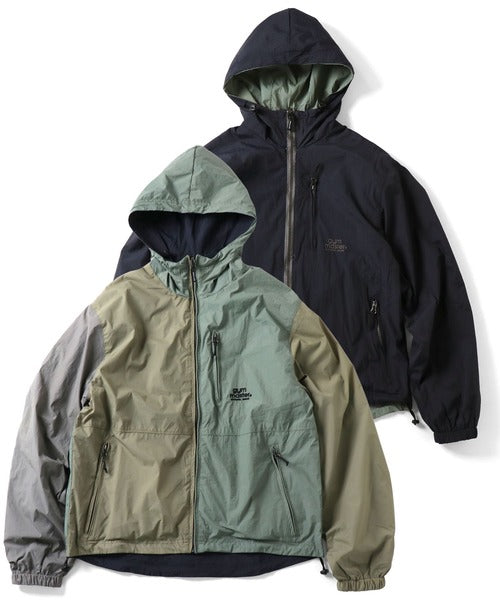 Gym Master 雙面穿尼龍連帽夾克風衣外套