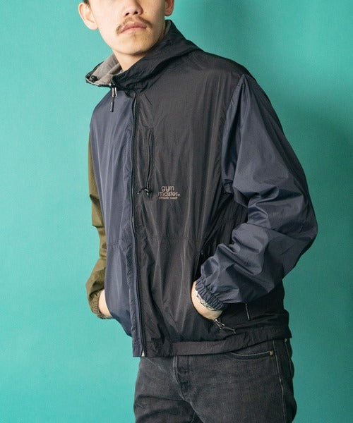 Gym Master 雙面穿尼龍連帽夾克風衣外套