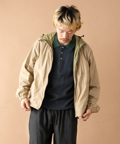 Gym Master 雙面穿尼龍連帽夾克風衣外套