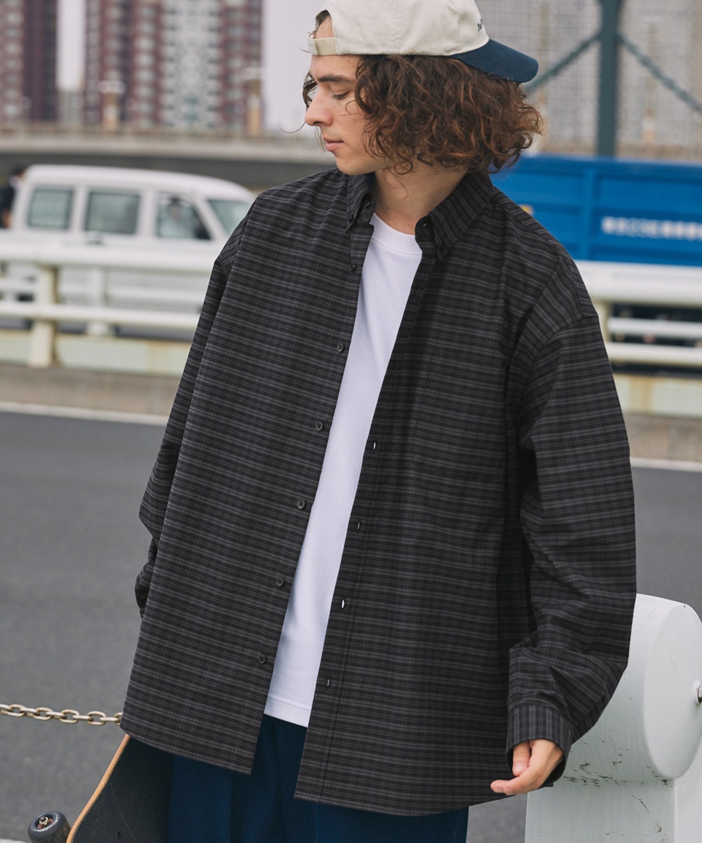 HECT Oxford BD L/S Shirt 寬版牛津布扣領長袖襯衫