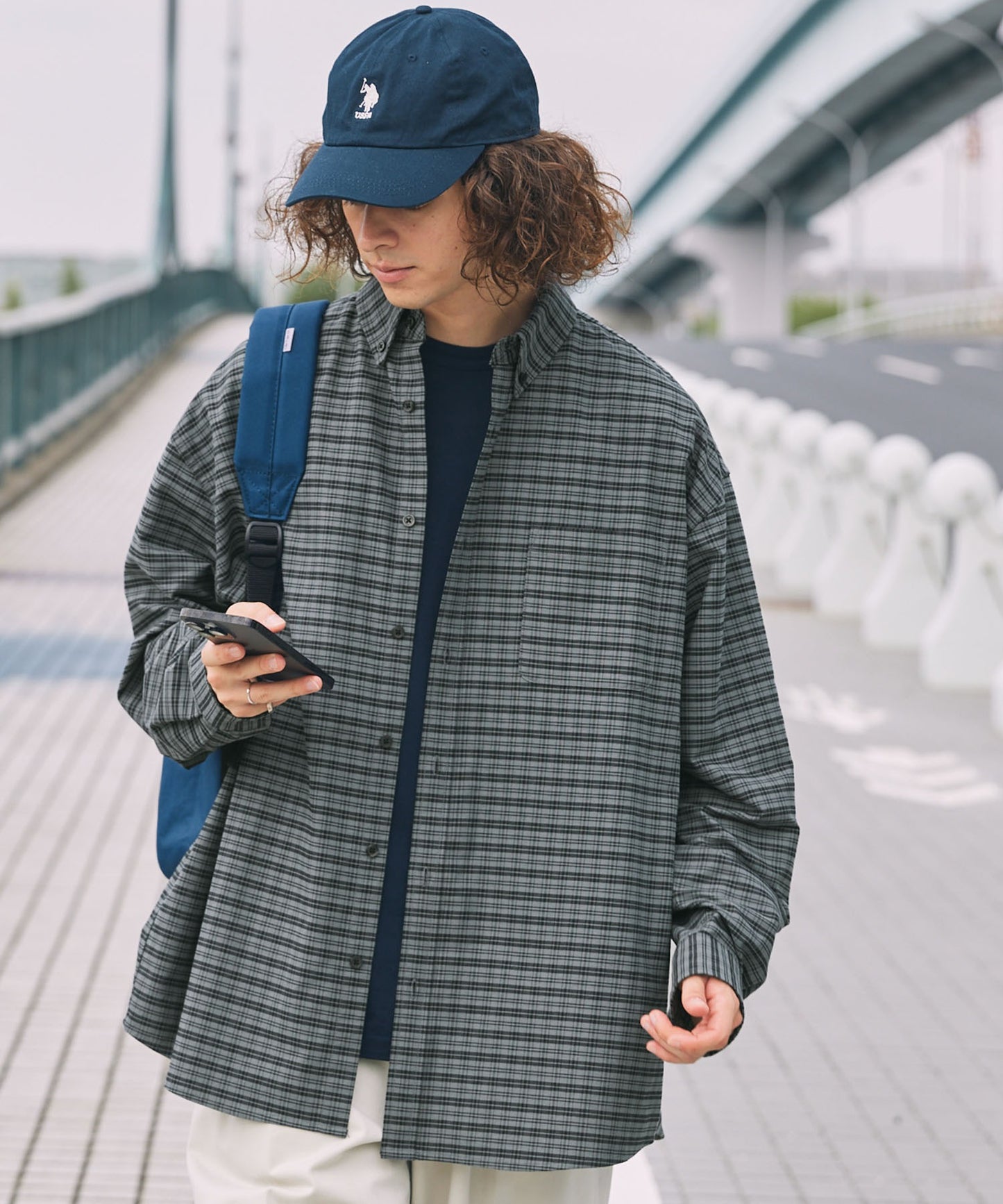 HECT Oxford BD L/S Shirt 寬版牛津布扣領長袖襯衫