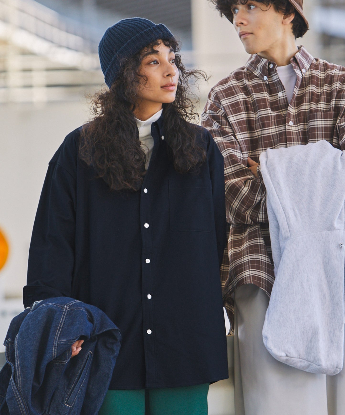 HECT Oxford BD L/S Shirt 寬版牛津布扣領長袖襯衫