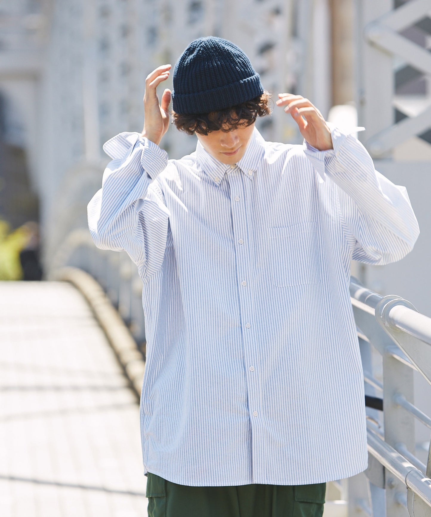 HECT Oxford BD L/S Shirt 寬版牛津布扣領長袖襯衫