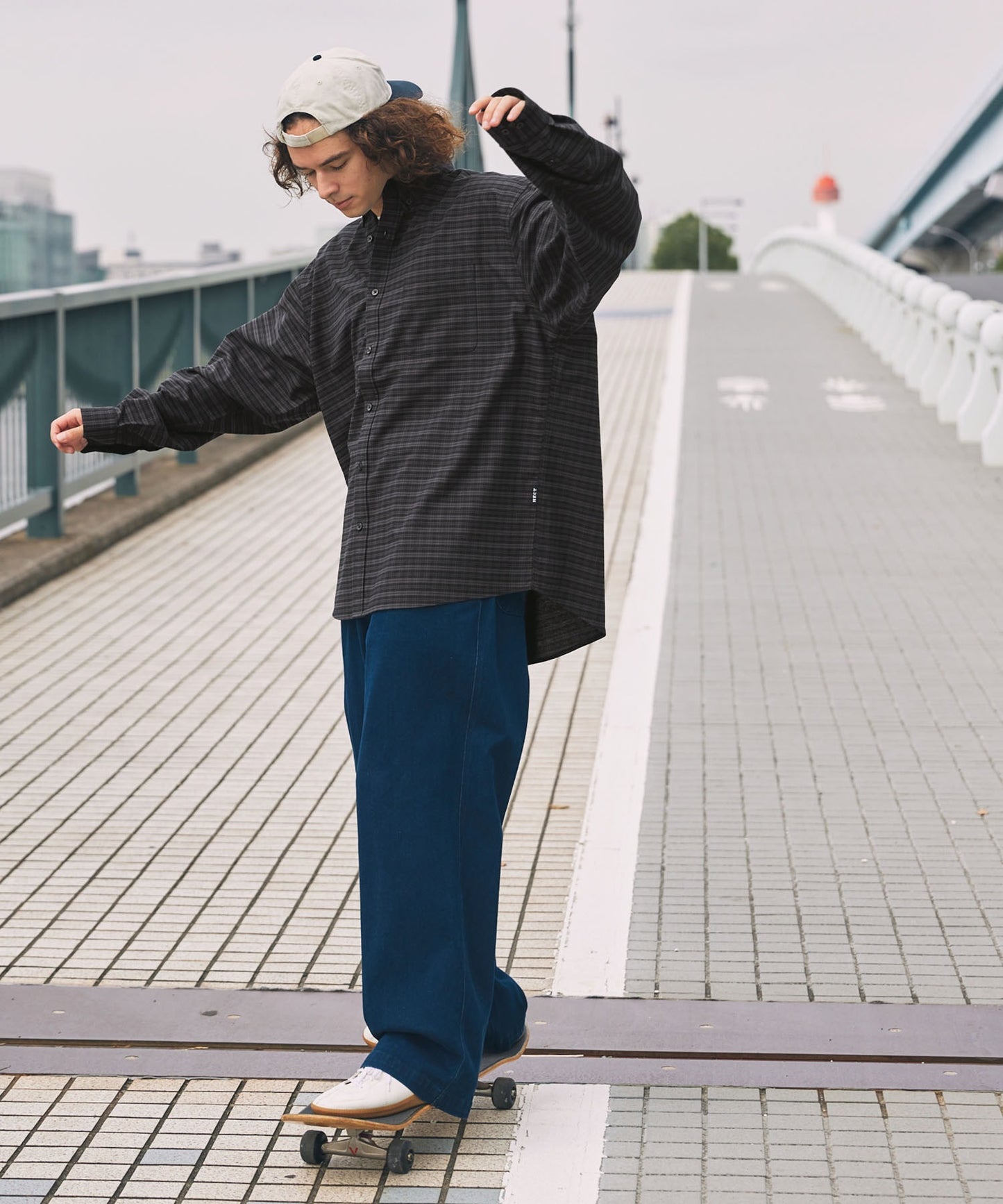 HECT Oxford BD L/S Shirt 寬版牛津布扣領長袖襯衫