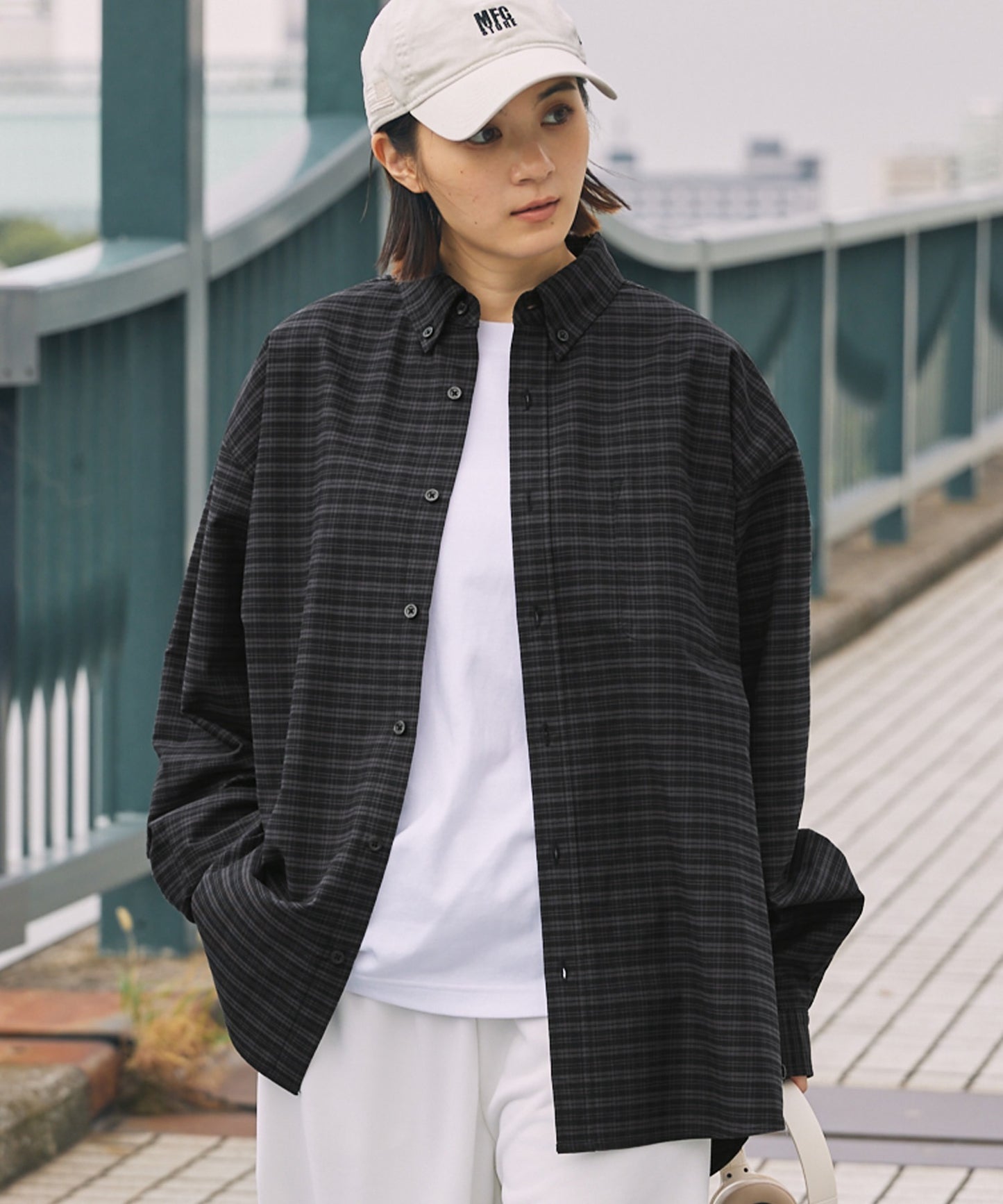 HECT Oxford BD L/S Shirt 寬版牛津布扣領長袖襯衫