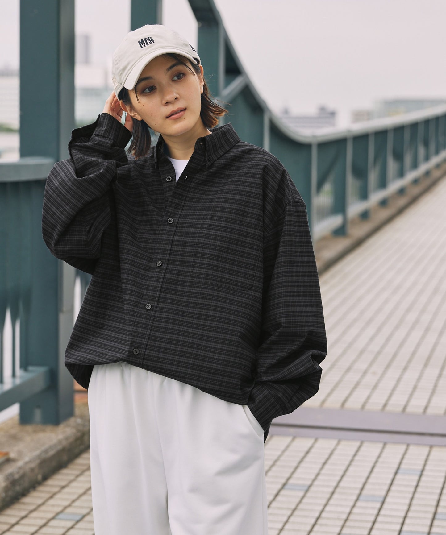 HECT Oxford BD L/S Shirt 寬版牛津布扣領長袖襯衫