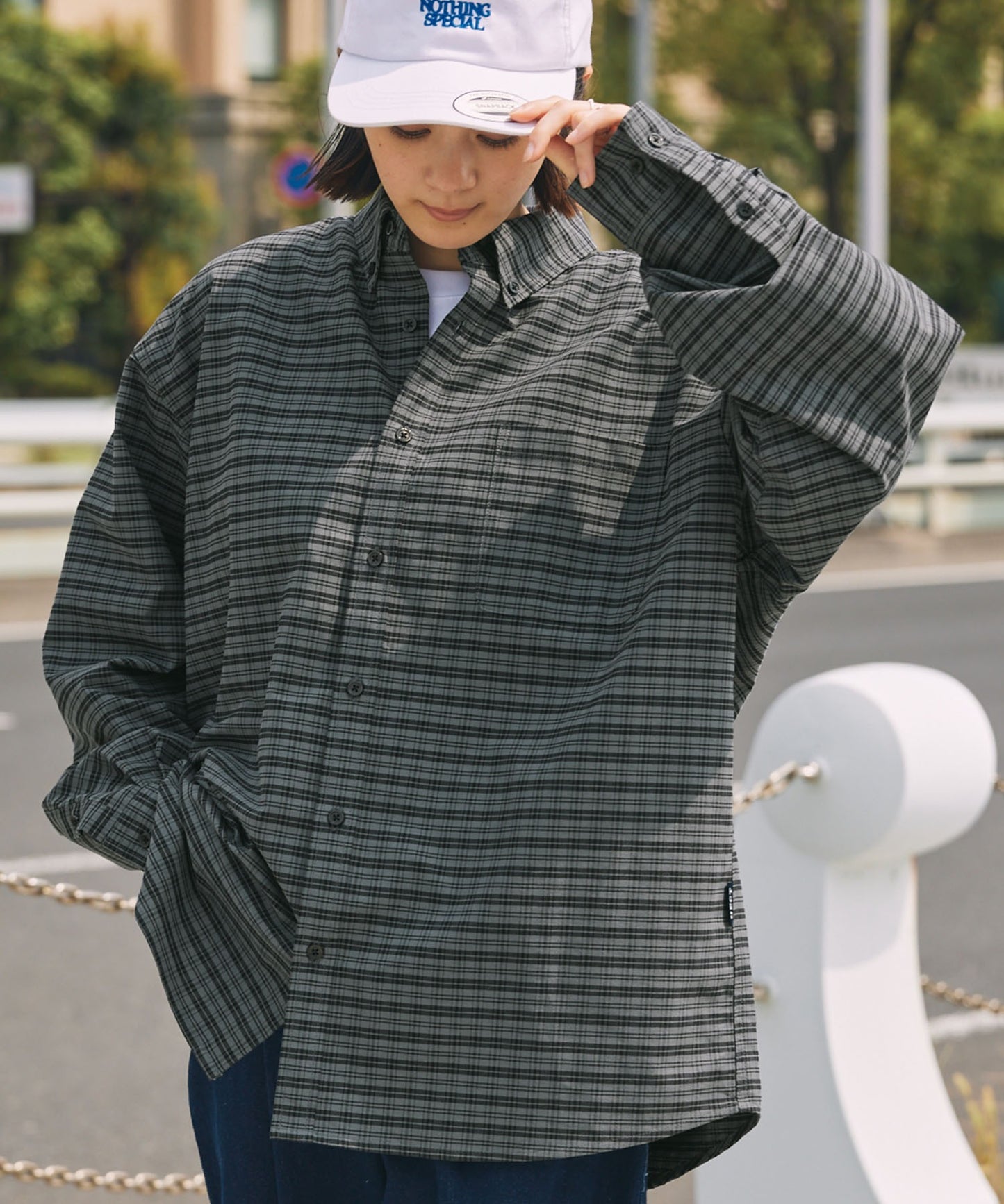 HECT Oxford BD L/S Shirt 寬版牛津布扣領長袖襯衫