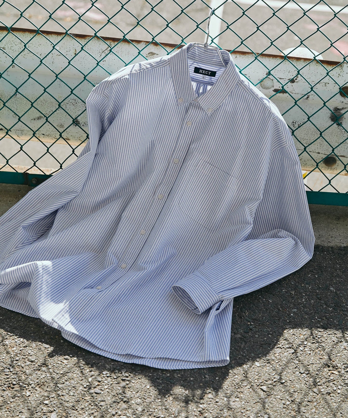 HECT Oxford BD L/S Shirt 寬版牛津布扣領長袖襯衫