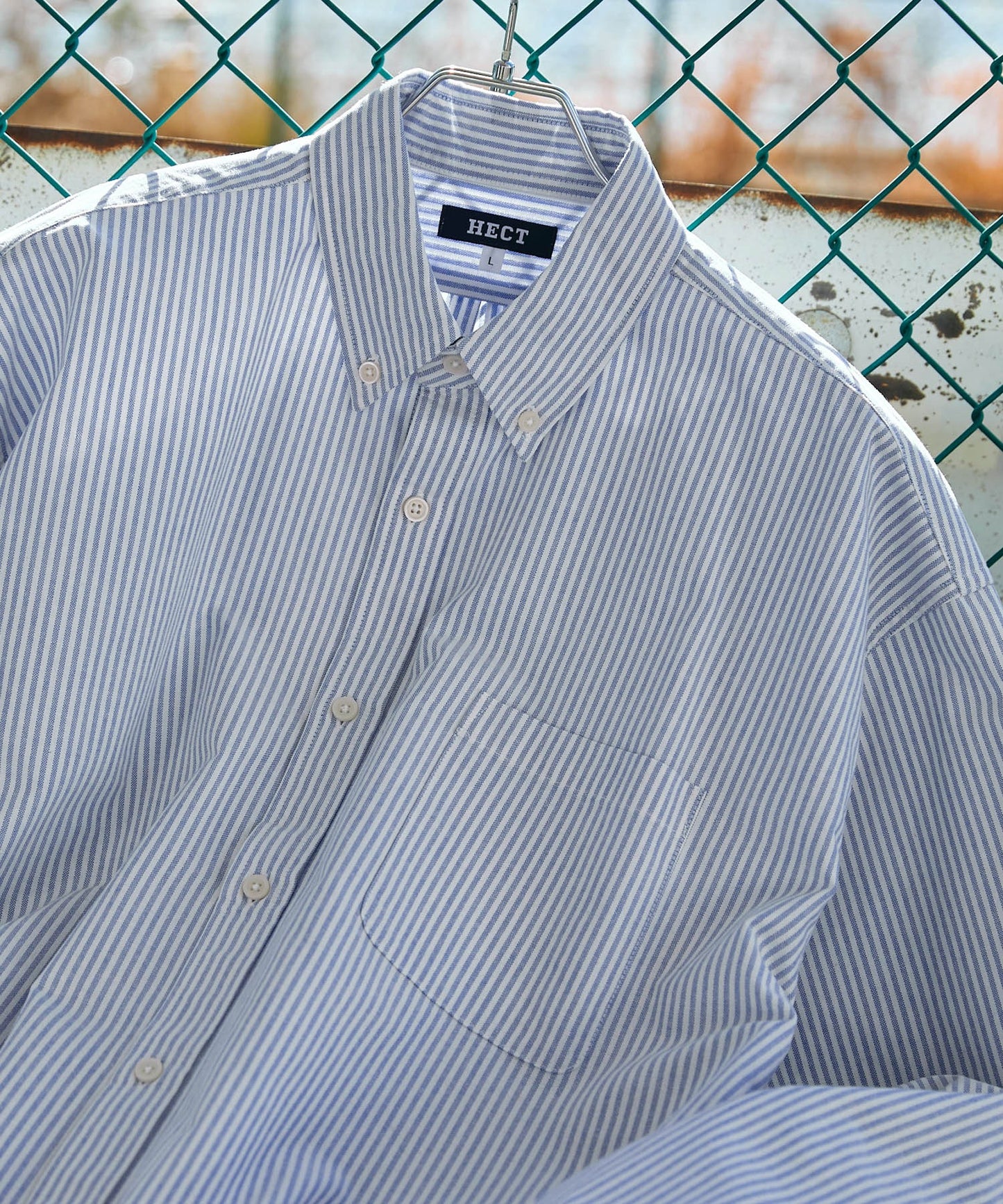 HECT Oxford BD L/S Shirt 寬版牛津布扣領長袖襯衫