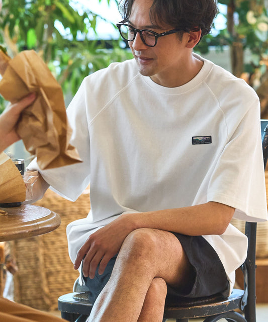 THE CRAFT CREW PRODUCTS Heavyweight functional fabric T-shirt 品牌標誌短袖T恤