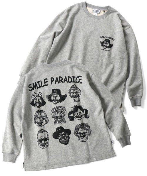 Gym Master 10.3oz SMILE PARADICE 寬版大學T上衣