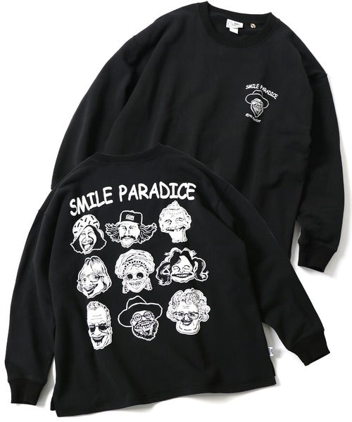 Gym Master 10.3oz SMILE PARADICE 寬版大學T上衣