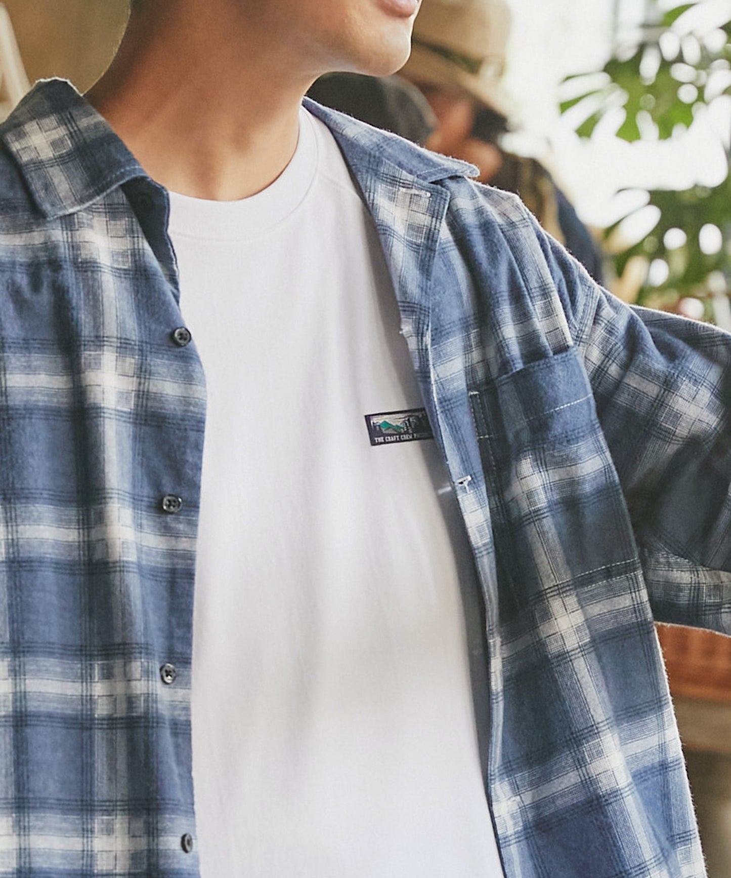 THE CRAFT CREW PRODUCTS 厚磅機能寬版圓領大學T