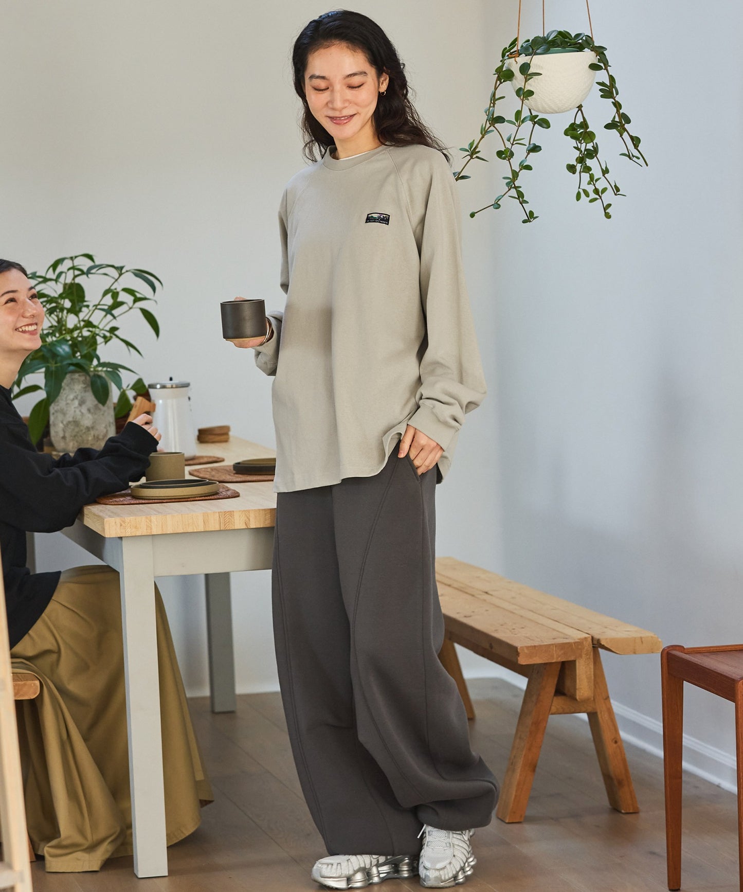 THE CRAFT CREW PRODUCTS 厚磅機能寬版圓領大學T
