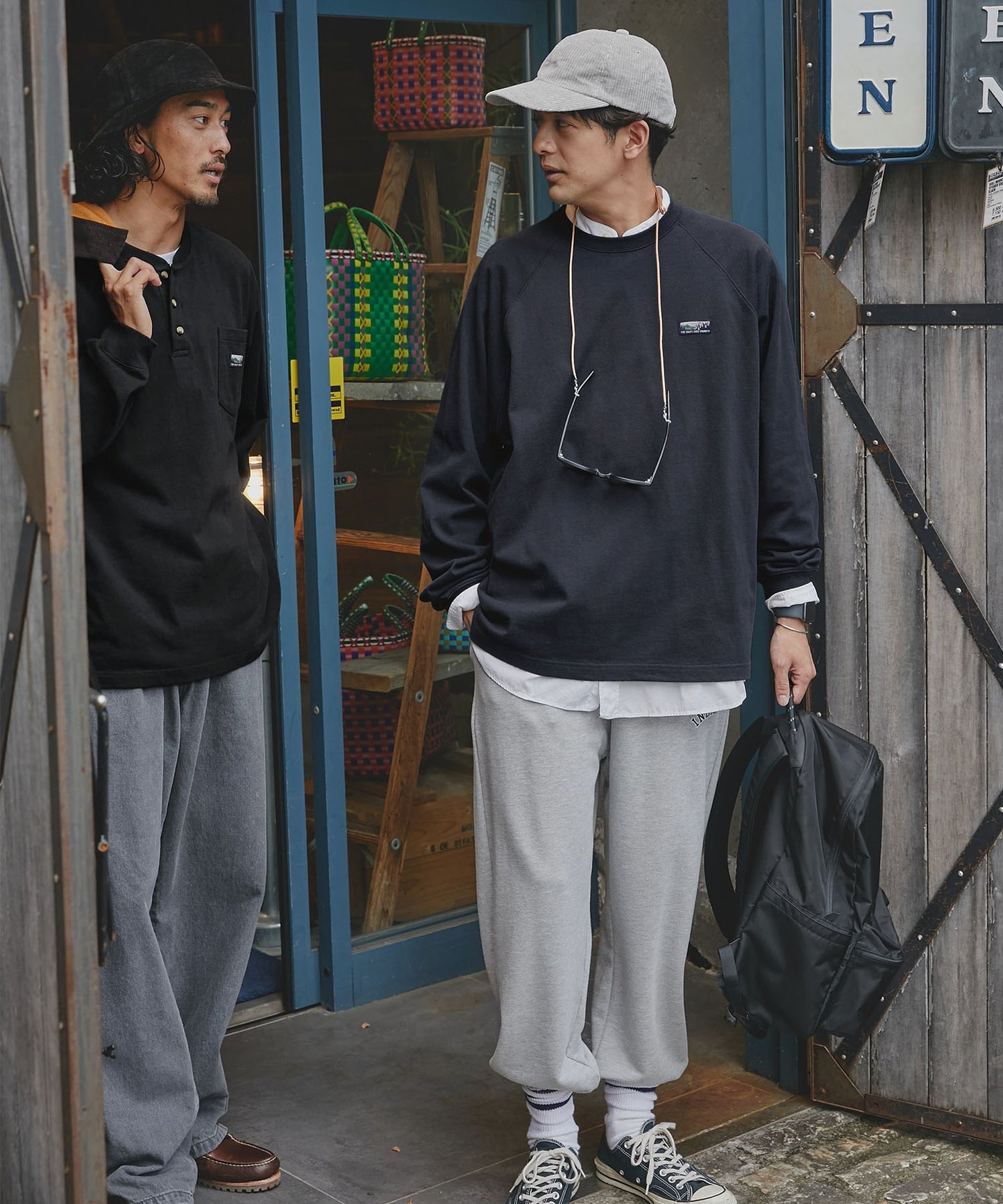 THE CRAFT CREW PRODUCTS 厚磅機能寬版圓領大學T