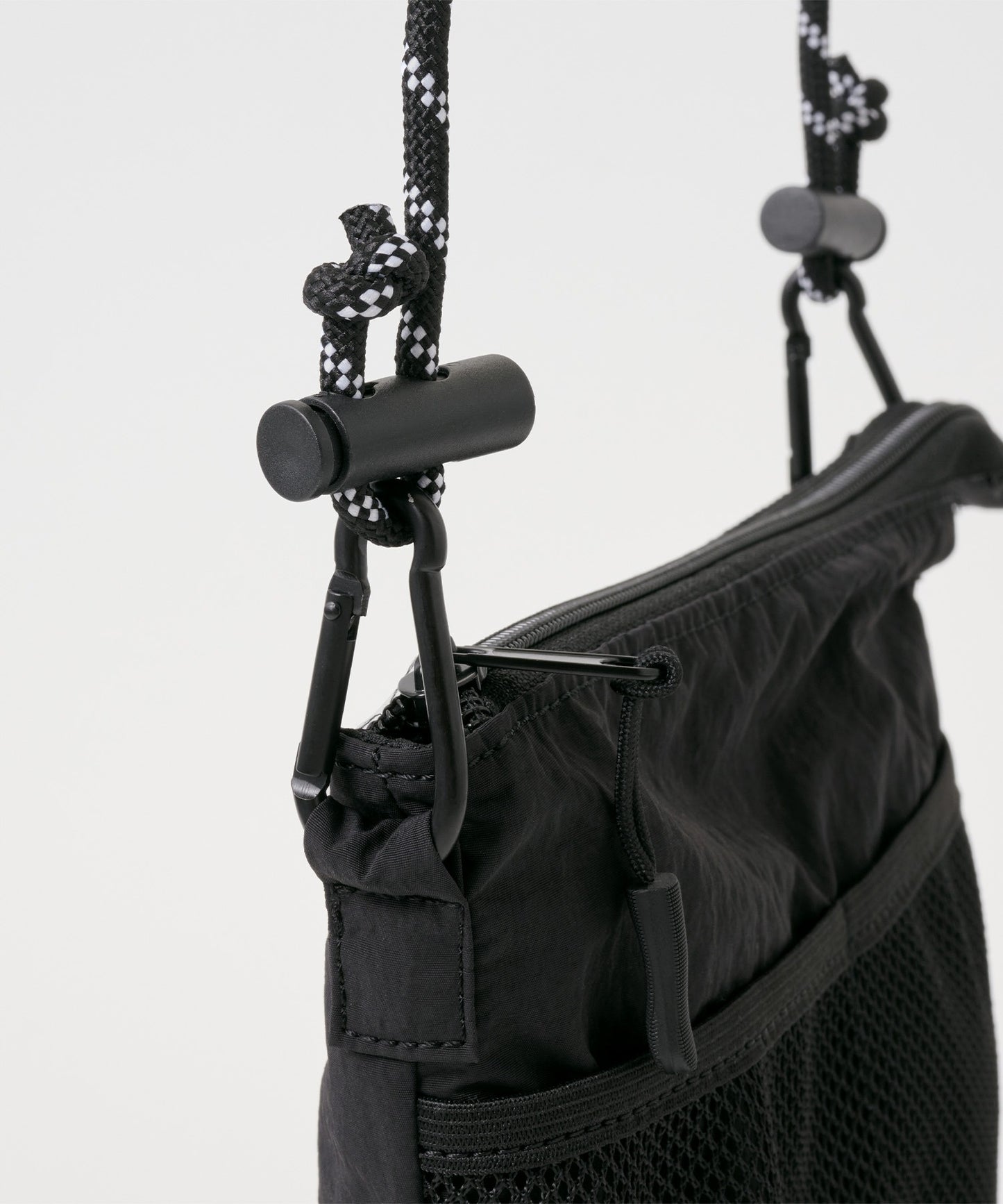 THE CRAFT CREW PRODUCTS 防潑水尼龍 × 網布輕便斜背包