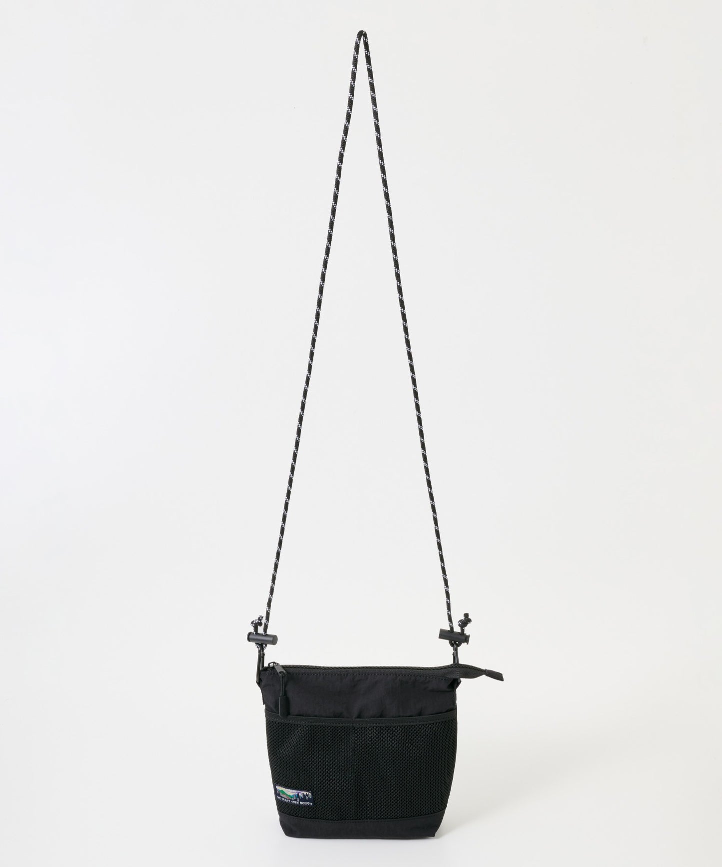 THE CRAFT CREW PRODUCTS 防潑水尼龍 × 網布輕便斜背包