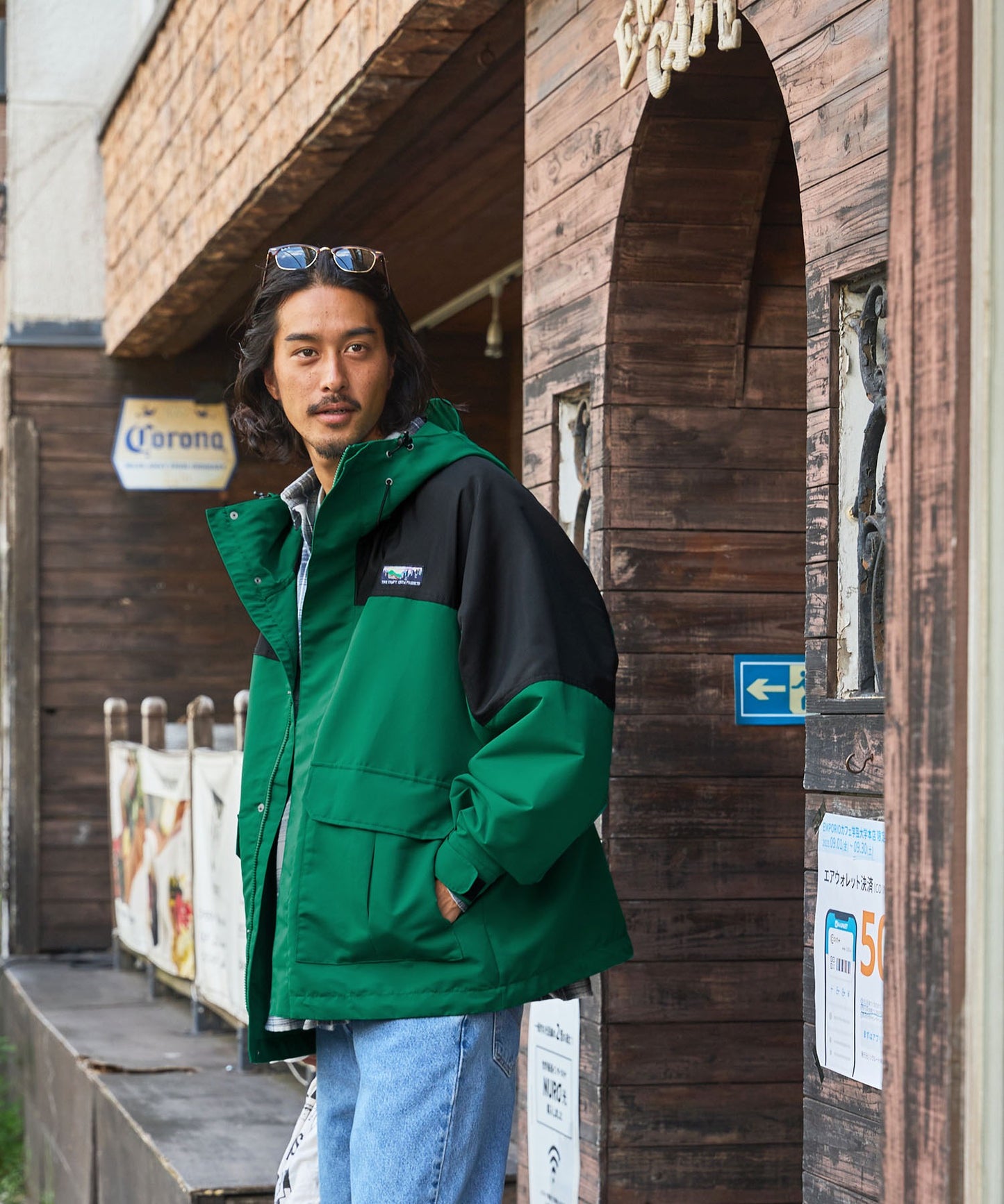 特價 THE CRAFT CREW PRODUCTS 寬版防潑水登山夾克外套