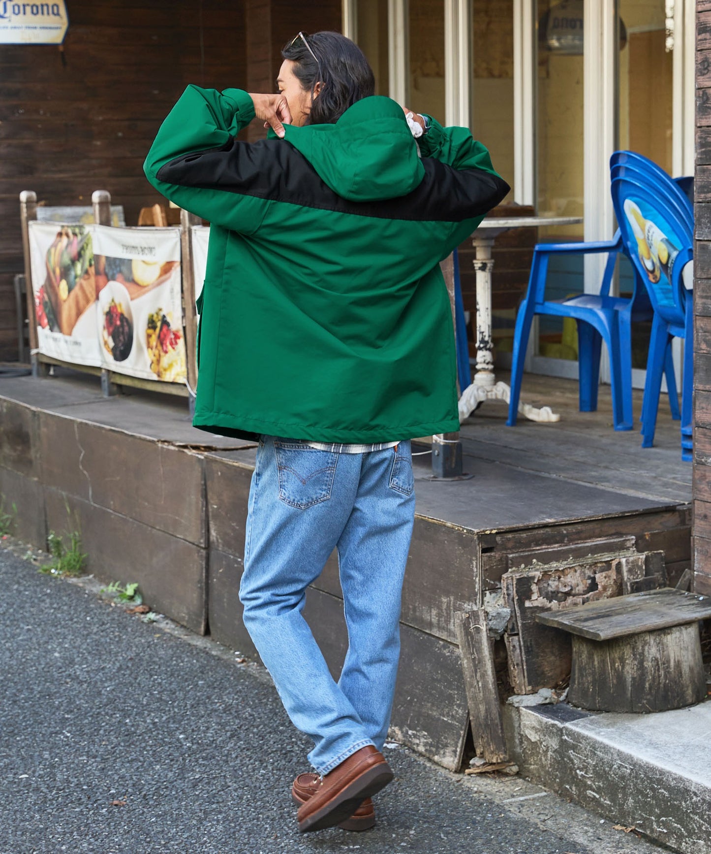 特價 THE CRAFT CREW PRODUCTS 寬版防潑水登山夾克外套