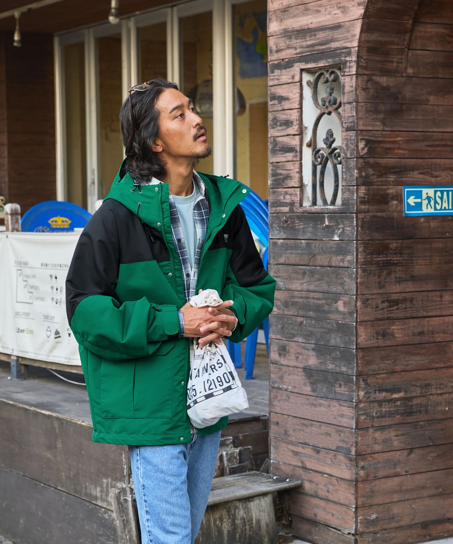 特價 THE CRAFT CREW PRODUCTS 寬版防潑水登山夾克外套