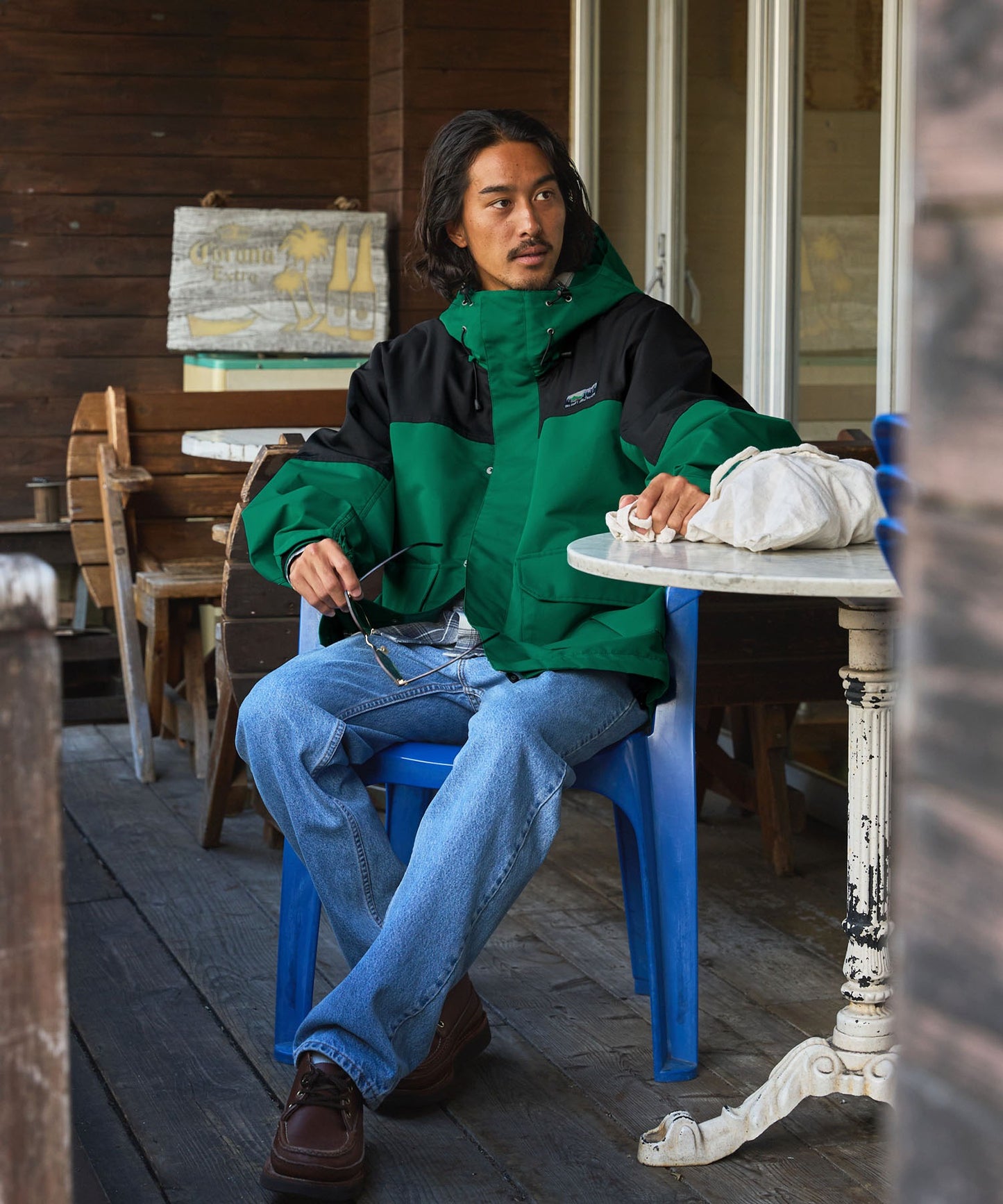 特價 THE CRAFT CREW PRODUCTS 寬版防潑水登山夾克外套