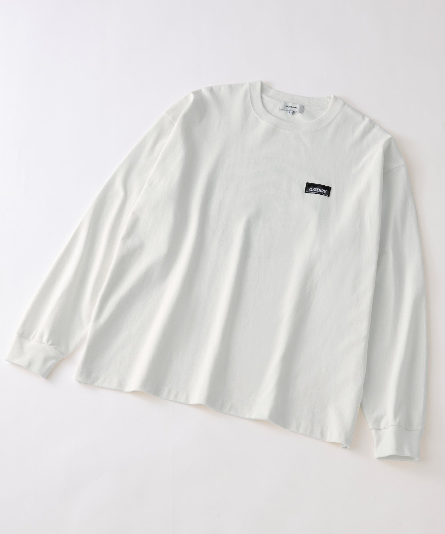 GERRY 限定 寬版圓形 Logo長袖T恤上衣大學T