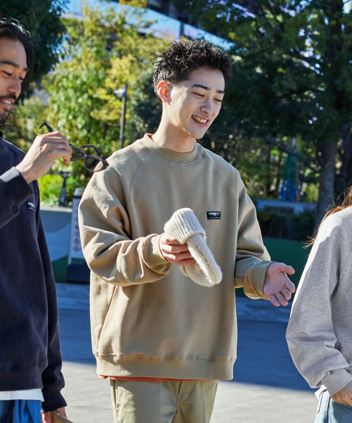 THE CRAFT CREW PRODUCTS 厚磅機能美國棉寬版大學T