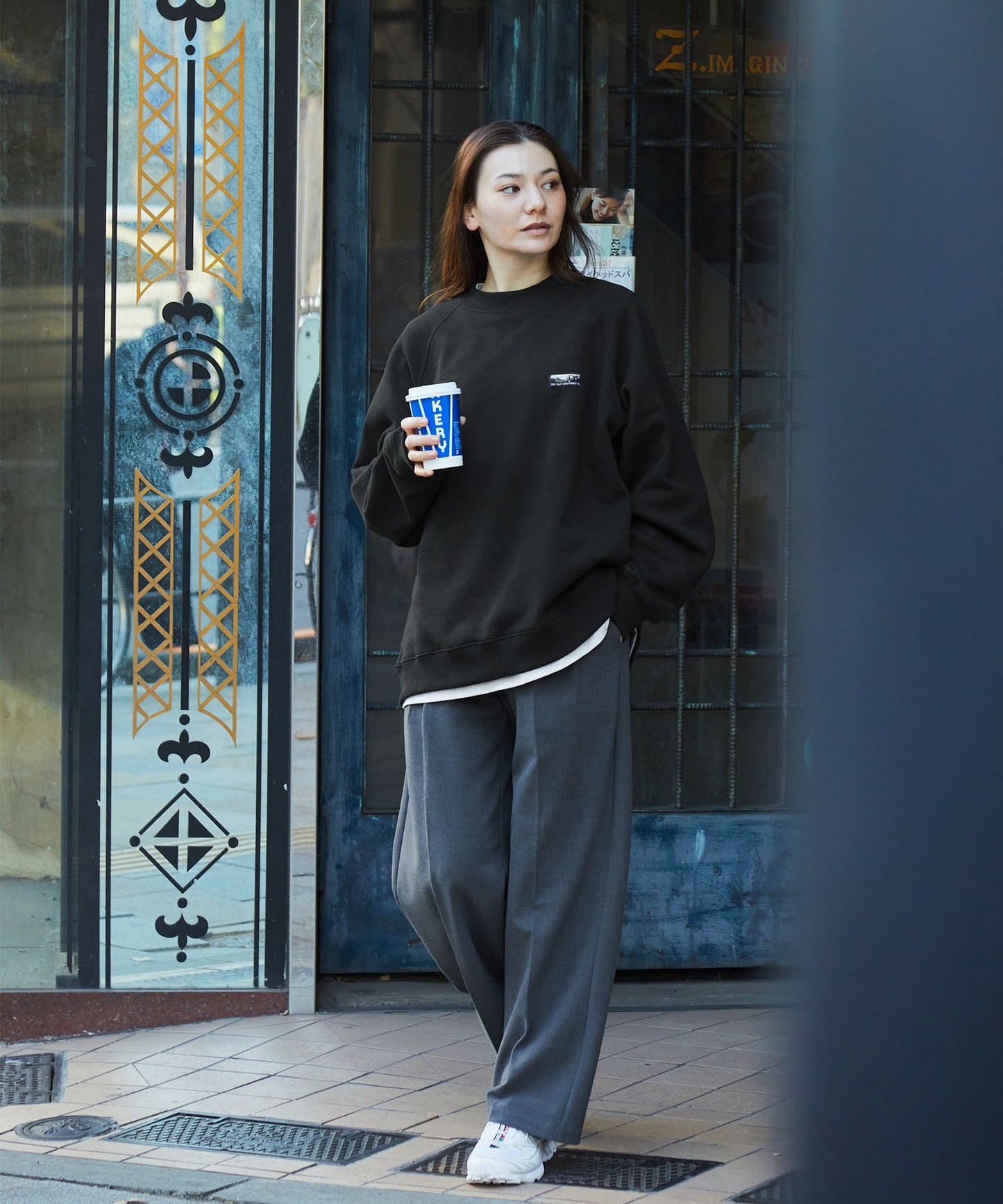 THE CRAFT CREW PRODUCTS 厚磅機能美國棉寬版大學T