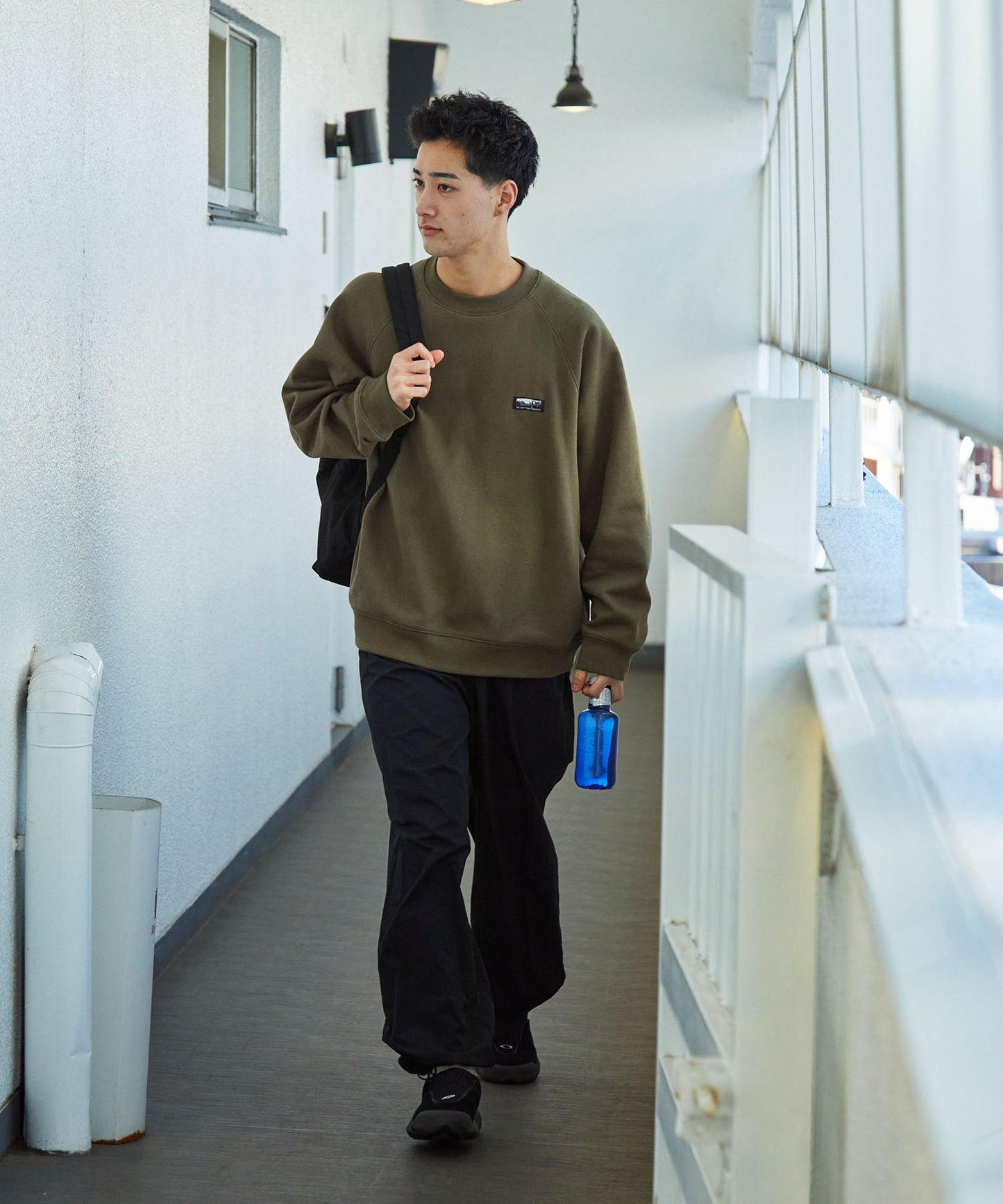 THE CRAFT CREW PRODUCTS 厚磅機能美國棉寬版大學T